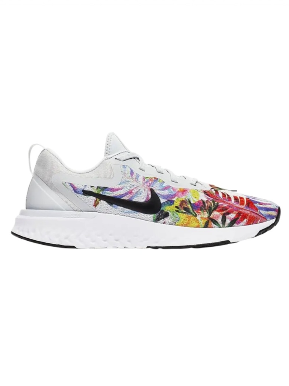 Nike Odyssey React GPX RS - White with Hawaiian Floral Print Women’s 7.5
